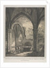 Notable Buildings of the Middle Ages in Germany: Ruins of the Church of the Virgin…, 1821 by Domenico Quaglio