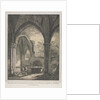 Notable Buildings of the Middle Ages in Germany: Ruins of the Church of the Virgin…, 1821 by Domenico Quaglio