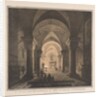Notable Buildings of the Middle Ages in Germany: St. Margaret's Chapel in the Imperial…, 1819 by Domenico Quaglio
