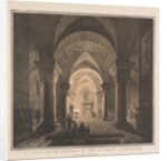 Notable Buildings of the Middle Ages in Germany: St. Margaret's Chapel in the Imperial…, 1819 by Domenico Quaglio