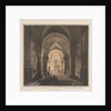 Notable Buildings of the Middle Ages in Germany: St. Margaret's Chapel in the Imperial…, 1819 by Domenico Quaglio