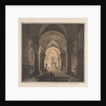 Notable Buildings of the Middle Ages in Germany: St. Margaret's Chapel in the Imperial…, 1819 by Domenico Quaglio
