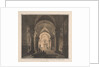 Notable Buildings of the Middle Ages in Germany: St. Margaret's Chapel in the Imperial…, 1819 by Domenico Quaglio