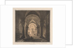 Notable Buildings of the Middle Ages in Germany: St. Margaret's Chapel in the Imperial…, 1819 by Domenico Quaglio