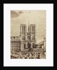 Notre Dame de Paris, early 1860s by Charles Soulier