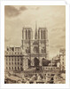 Notre Dame de Paris, early 1860s by Charles Soulier