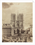 Notre Dame de Paris, early 1860s by Charles Soulier