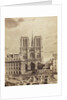 Notre Dame de Paris, early 1860s by Charles Soulier