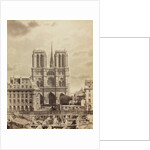 Notre Dame de Paris, early 1860s by Charles Soulier