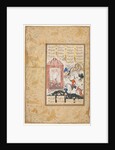 Nushirwan Listens to the Owls?, 1555-65 by Unknown