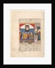 Nushirwan Sends Mihran Sitad to Fetch the Daughter of the King of China…, c. 1482 by Unknown