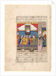 Nushirwan Sends Mihran Sitad to Fetch the Daughter of the King of China…, c. 1482 by Unknown