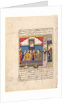 Nushirwan Sends Mihran Sitad to Fetch the Daughter of the King of China…, c. 1482 by Unknown
