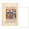 Nushirwan Sends Mihran Sitad to Fetch the Daughter of the King of China…, c. 1482 by Unknown