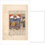 Nushirwan Sends Mihran Sitad to Fetch the Daughter of the King of China…, c. 1482 by Unknown