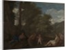Nymphs and a Satyr, c. 1625-1627 by Nicolas Poussin