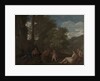 Nymphs and a Satyr, c. 1625-1627 by Nicolas Poussin