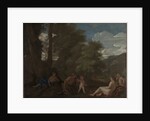 Nymphs and a Satyr, c. 1625-1627 by Nicolas Poussin