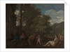 Nymphs and a Satyr, c. 1625-1627 by Nicolas Poussin