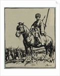 Officier de Cosaques, 1914 by Auguste Louis Lepère
