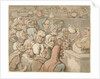Old Maids at a Sale of Curiosities by Thomas Rowlandson