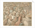 Old Maids at a Sale of Curiosities by Thomas Rowlandson