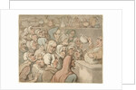 Old Maids at a Sale of Curiosities by Thomas Rowlandson