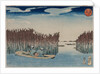Omori, from the series Famous Places in the Eastern Capital, early 1830s by Utagawa Kuniyoshi