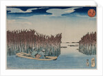 Omori, from the series Famous Places in the Eastern Capital, early 1830s by Utagawa Kuniyoshi