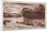On the Banks of the Loing, 1896 by Alfred Sisley