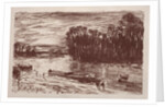 On the Banks of the Loing, 1896 by Alfred Sisley