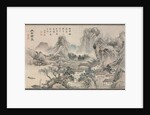 One of Eight Views of Xiao and Xiang Rivers, 1788 by Tani Bunch?