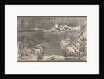 One of Eight Views of Xiao and Xiang Rivers, 1788 by Tani Bunch?