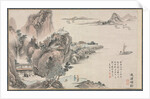 One of Eight Views of Xiao and Xiang Rivers, 1788 by Tani Bunch?