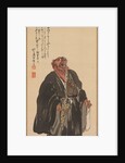 Oni Nembutsu, Standing with Head Raised and Howling, late 19th-early 20th century by Shonen Suzuki