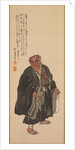 Oni Nembutsu, Standing with Head Raised and Howling, late 19th-early 20th century by Shonen Suzuki