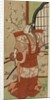 Onoe Kikugogo I as Izumi no Saburo in Ichimura Theater, 1769 by Ippitsusai Buncho