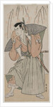 Onoe Matsusuke I as a Samurai Standing Beneath a Cherry Tree, late 1780s by Katsukawa Shunei
