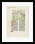 Opening Pages from Valerius Maximus's Facta et dicta memorabilia, c. 1476 by Unknown