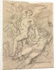 Orpheus and Eurydice; Figure Studies, c. 1761 by Jean-Honoré Fragonard