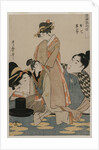 Oshichi and Kichisaburo, c. 1800 by Kitagawa Utamaro
