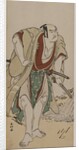 Otani Hiroji III as a Samurai Standing Beside a Stream, c. 1780 by Katsukawa Shunko