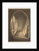Outer Staircase of a Gothic Ruin, 1830 by Domenico Quaglio