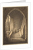 Outer Staircase of a Gothic Ruin, 1830 by Domenico Quaglio