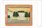 Page from a Bhagavata Purana: Nanda and the elders in council with the gopas, c. 1690-1700 by Unknown