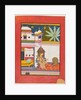 Page from a Ragamala series: Gujari Ragini, c. 1680 by Unknown