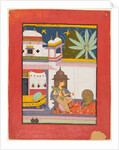 Page from a Ragamala series: Gujari Ragini, c. 1680 by Unknown