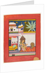 Page from a Ragamala series: Gujari Ragini, c. 1680 by Unknown