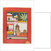 Page from a Ragamala series: Gujari Ragini, c. 1680 by Unknown