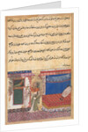 Page from Tales of a Parrot: Eighteenth night: The parrot addresses…, c. 1560 by Unknown